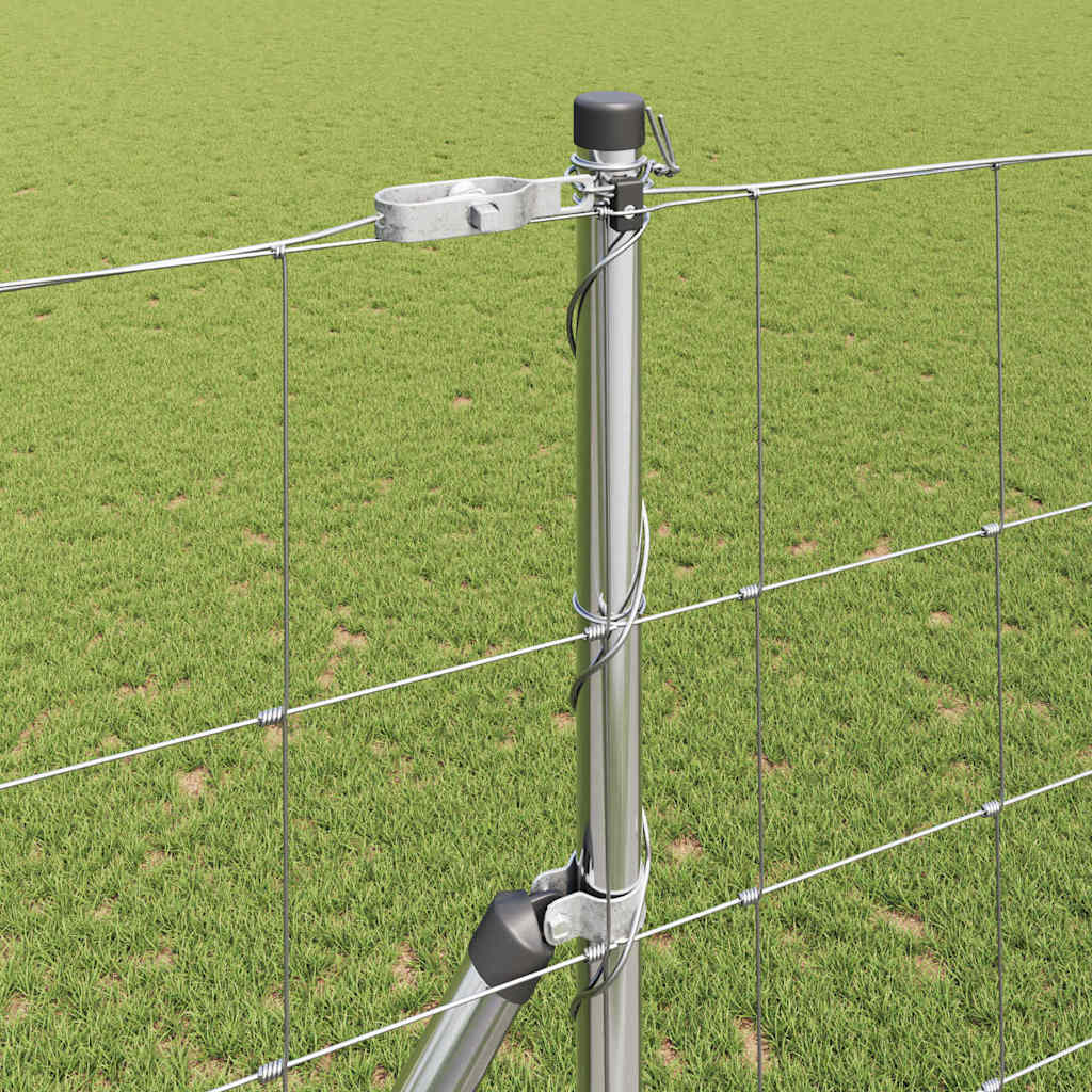 Legelőkerítés Ezüst 50 x 1.5 m Horganyzott acél