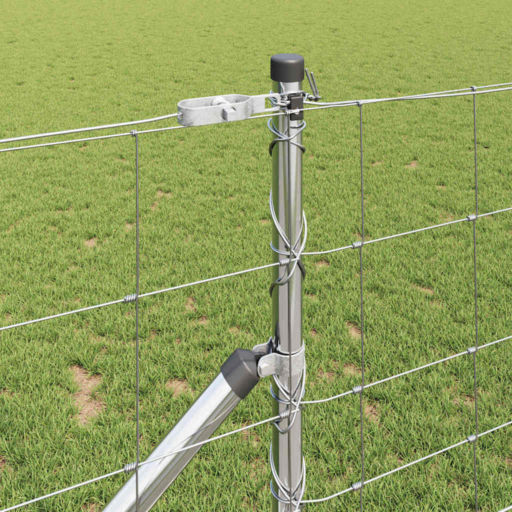 Legelőkerítés Ezüst 25 x 1 m Horganyzott acél