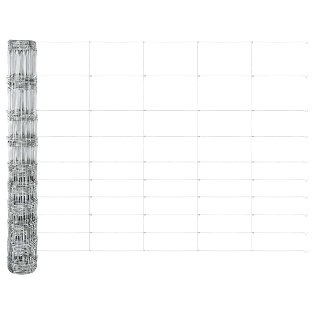 Legelőkerítés Ezüst 25 x 1.2 m Horganyzott acél