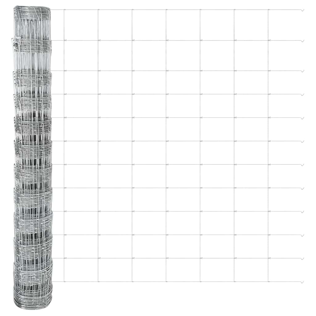 Legelőkerítés Ezüst 25 x 1.2 m Horganyzott acél