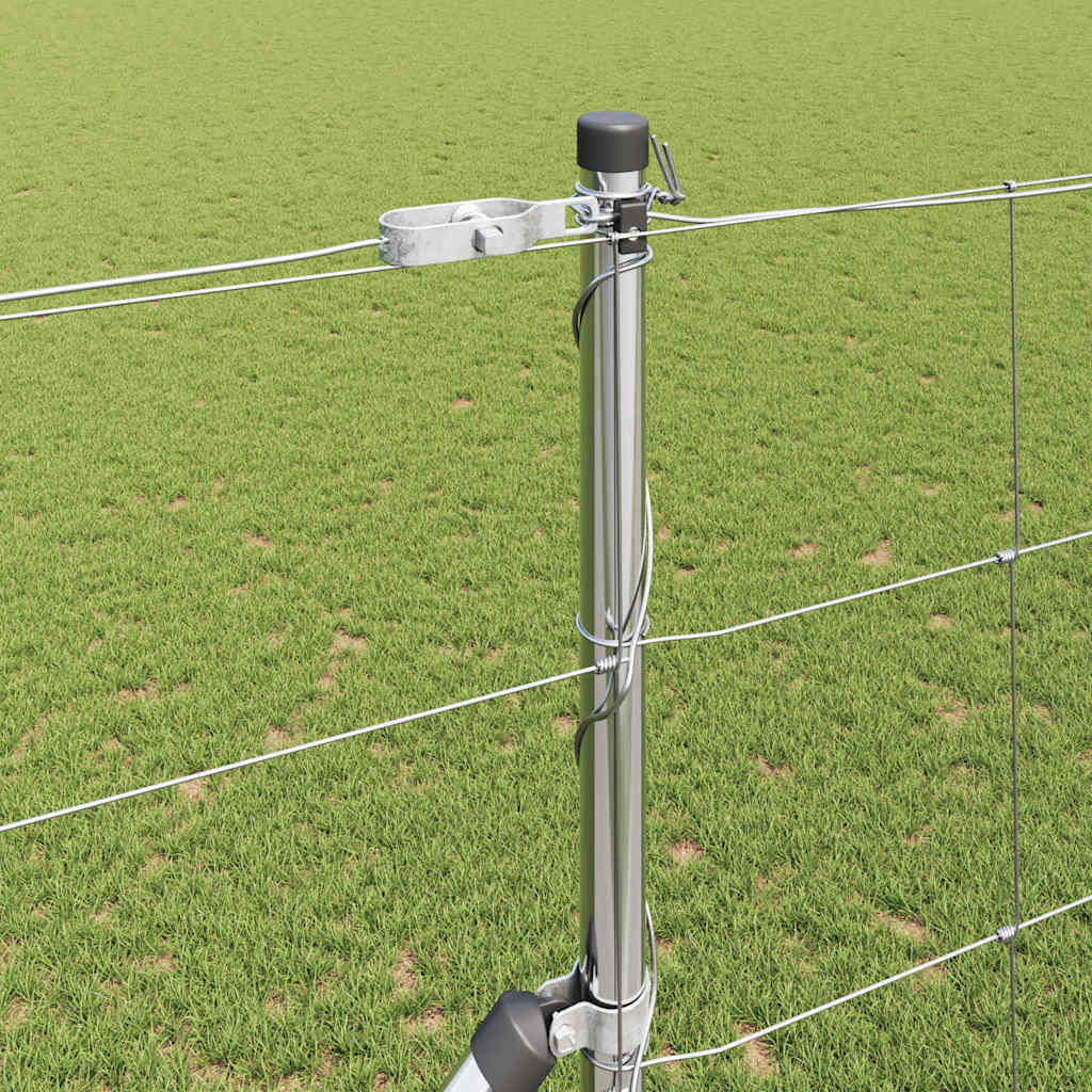 Legelőkerítés Ezüst 25 x 1.5 m Horganyzott acél