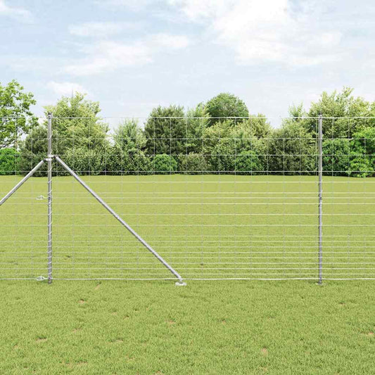 Legelőkerítés Ezüst 25 x 1.5 m Horganyzott acél