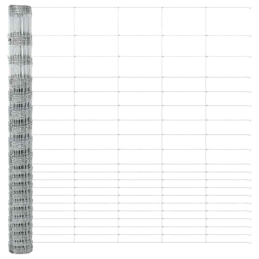 Legelőkerítés Ezüst 25 x 1.6 m Horganyzott acél