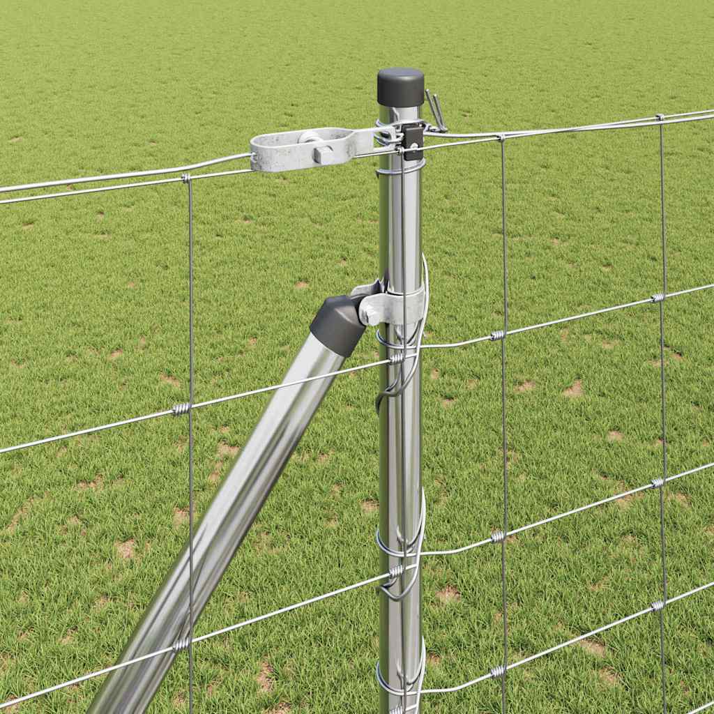 Legelőkerítés Ezüst 25 x 1.6 m Horganyzott acél