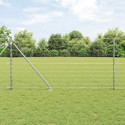 Legelőkerítés Ezüst 50 x 1.2 m Horganyzott acél