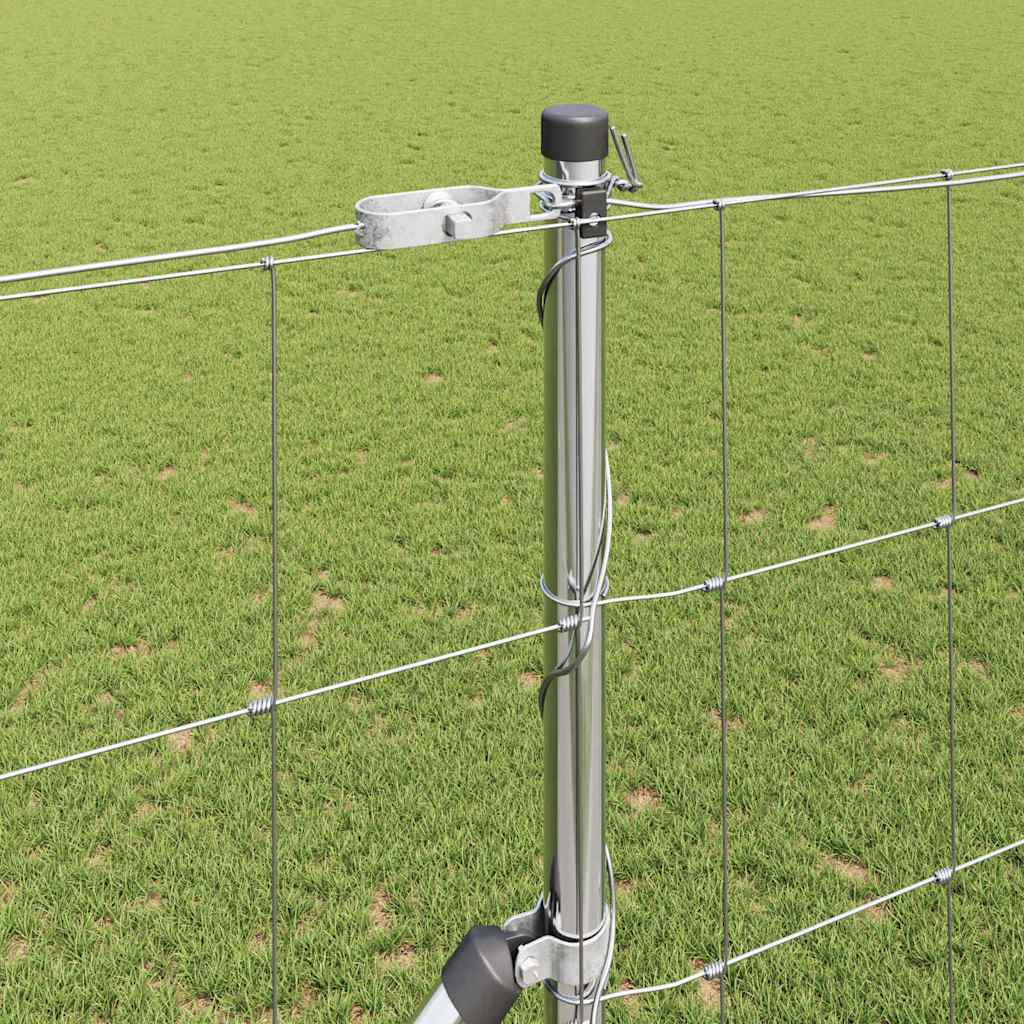 Legelőkerítés Ezüst 50 x 1.5 m Horganyzott acél