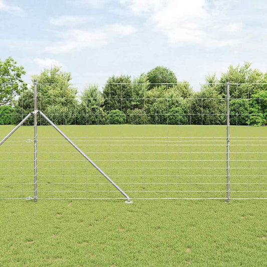 Legelőkerítés Ezüst 50 x 1.5 m Horganyzott acél
