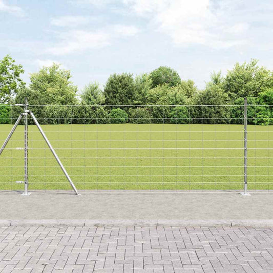 Legelőkerítés Ezüst 25 x 1 m Horganyzott acél