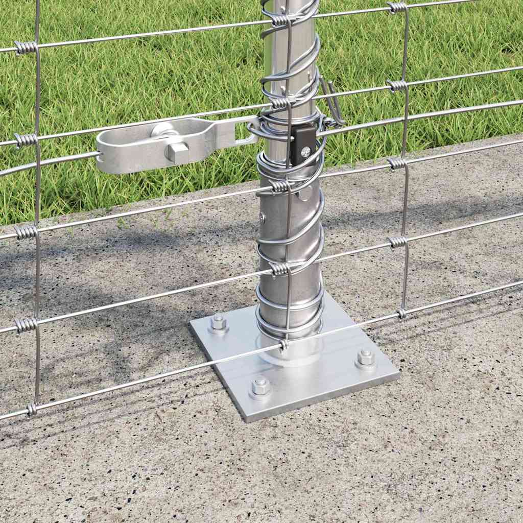 Legelőkerítés Ezüst 25 x 1.2 m Horganyzott acél