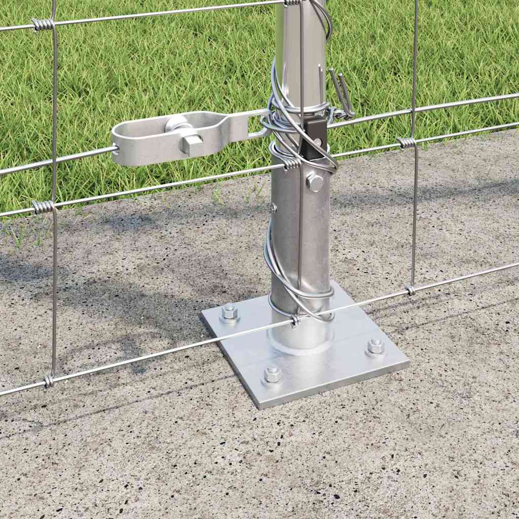 Legelőkerítés Ezüst 25 x 1.4 m Horganyzott acél
