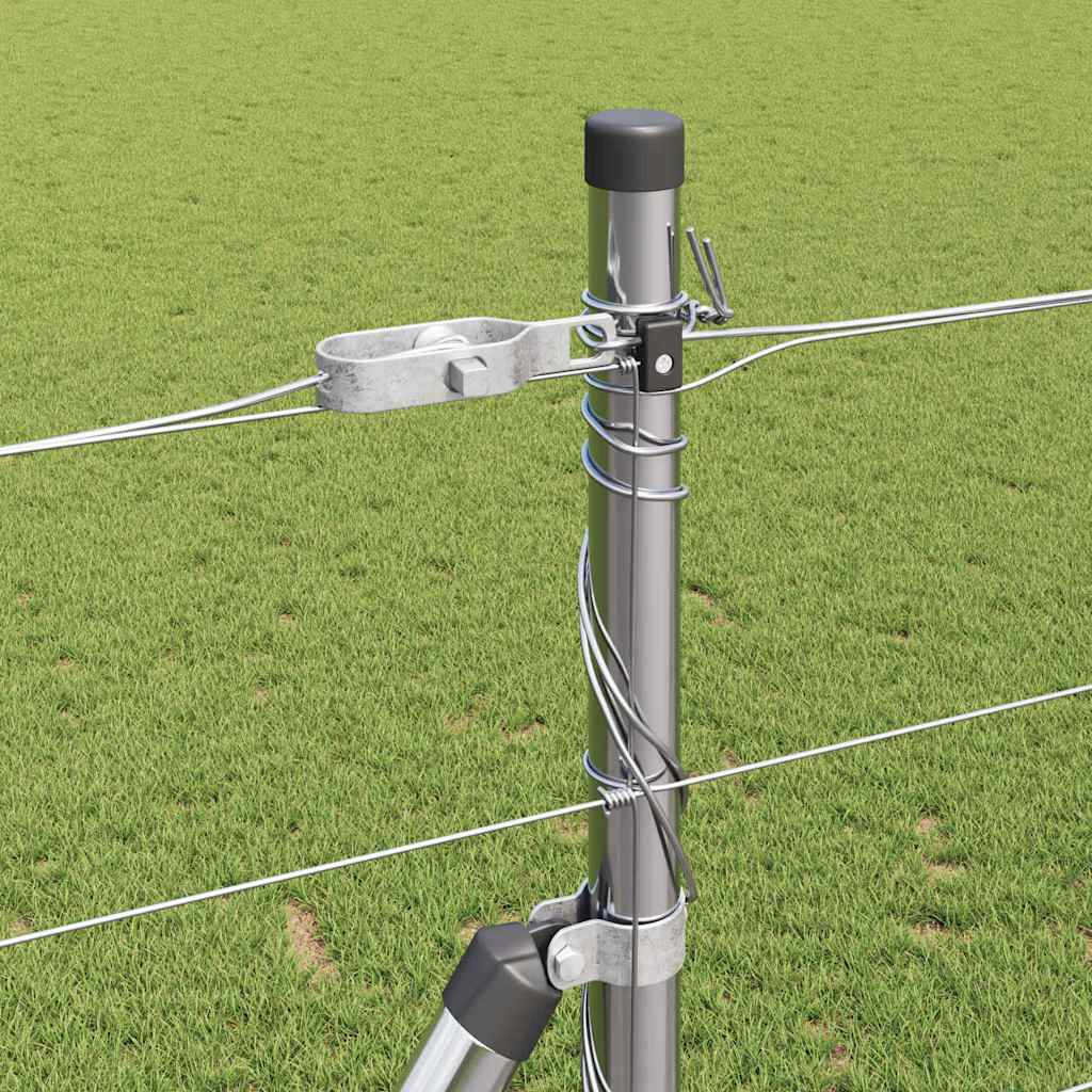 Legelőkerítés Ezüst 25 x 1.4 m Horganyzott acél