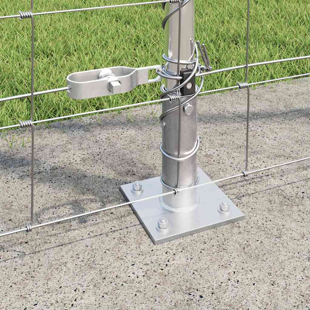 Legelőkerítés Ezüst 25 x 1.5 m Horganyzott acél