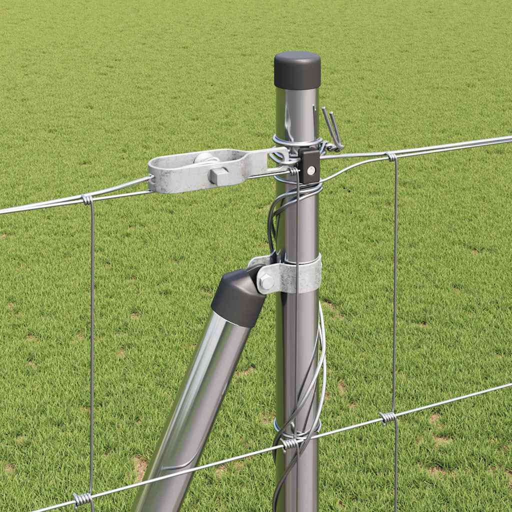 Legelőkerítés Ezüst 25 x 1.5 m Horganyzott acél