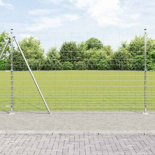 Legelőkerítés Ezüst 25 x 1.5 m Horganyzott acél