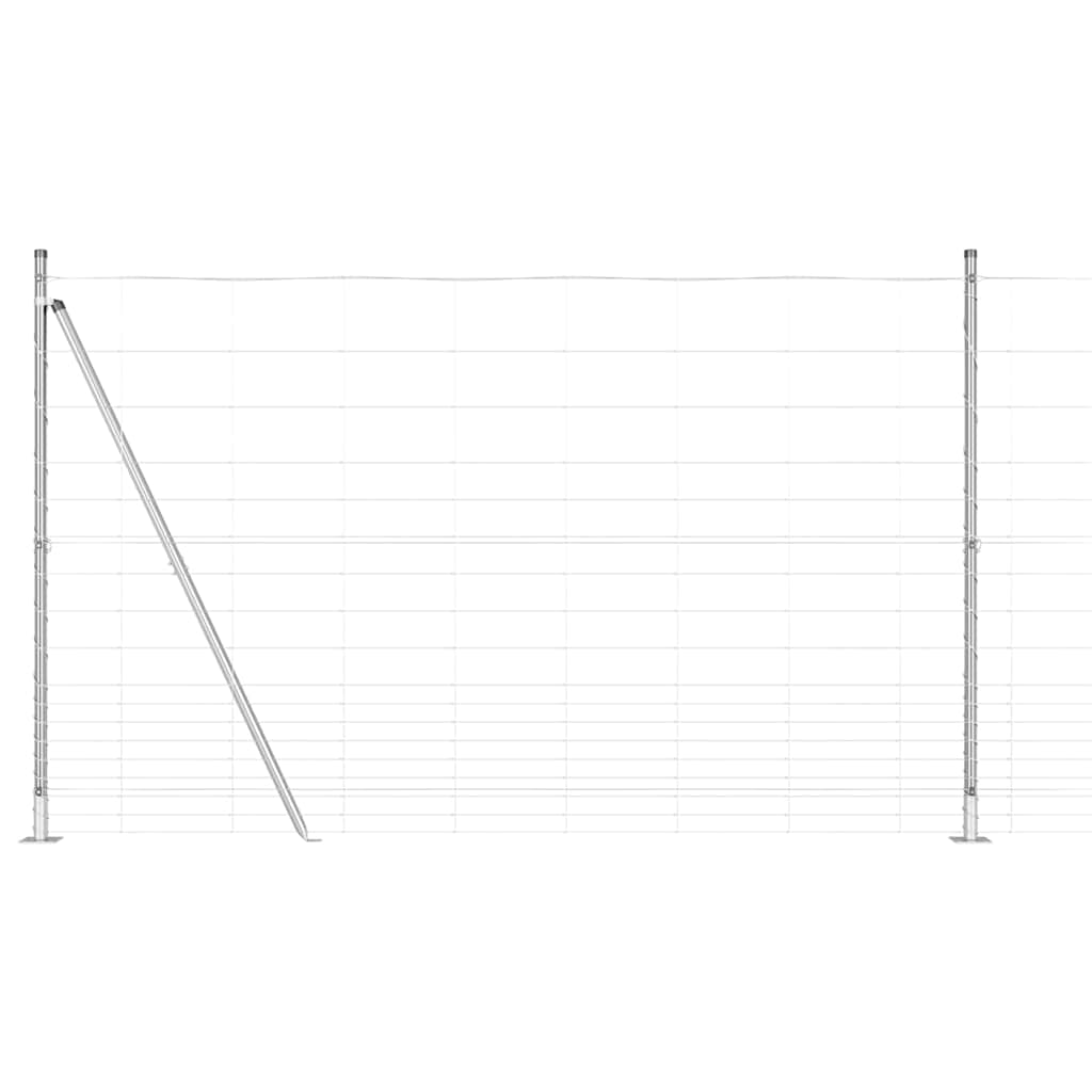 Legelőkerítés Ezüst 25 x 1.5 m Horganyzott acél