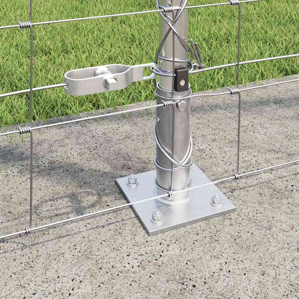 Legelőkerítés Ezüst 25 x 1.6 m Horganyzott acél
