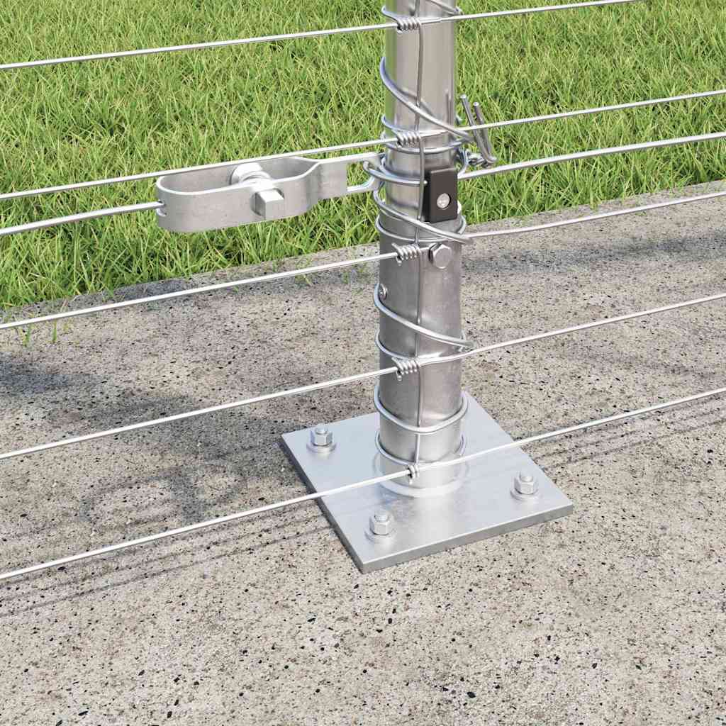 Legelőkerítés Ezüst 25 x 1.6 m Horganyzott acél