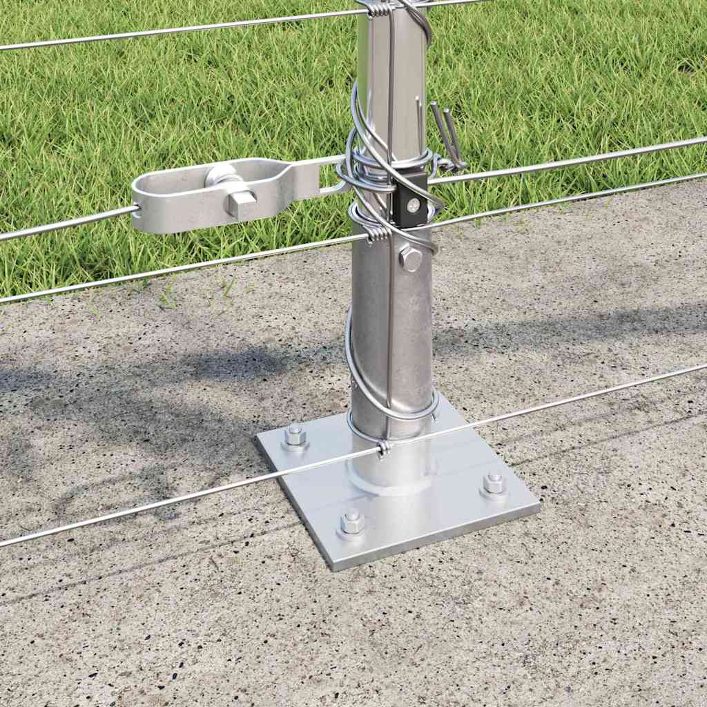Legelőkerítés Ezüst 50 x 0.8 m Horganyzott acél