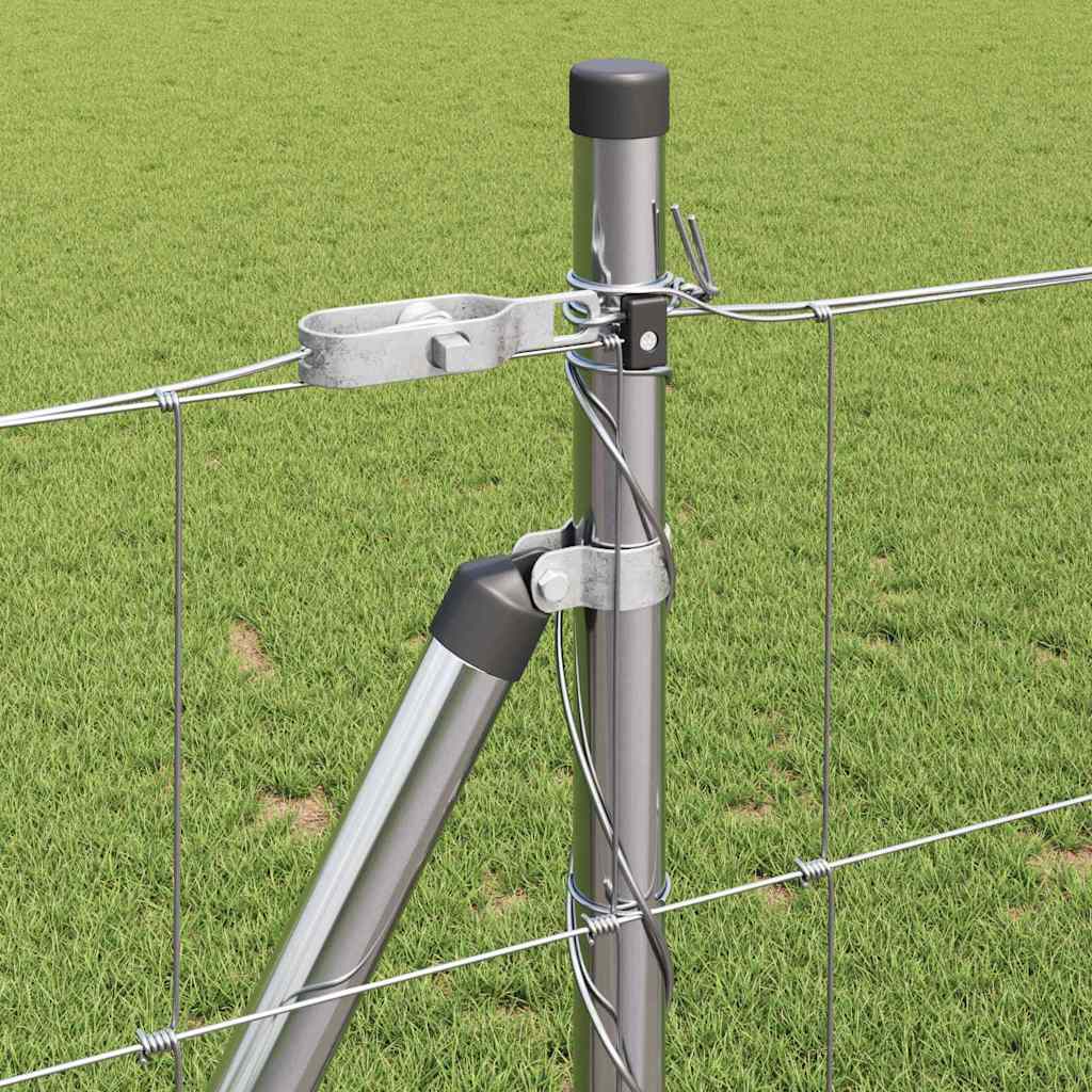 Legelőkerítés Ezüst 50 x 1 m Horganyzott acél