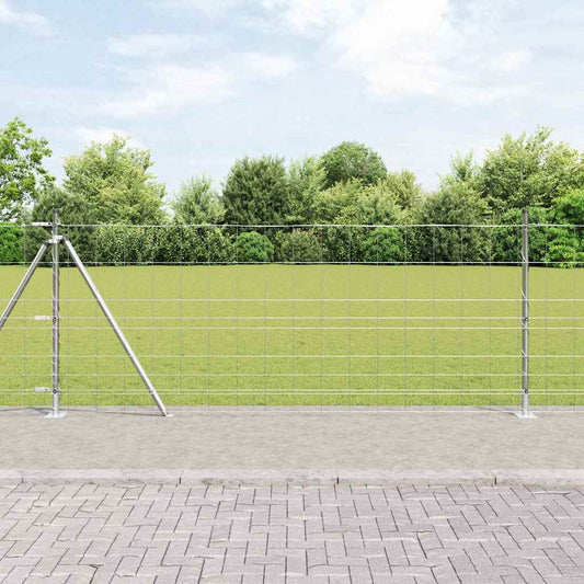 Legelőkerítés Ezüst 50 x 1 m Horganyzott acél