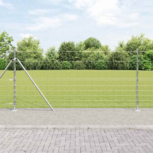 Legelőkerítés Ezüst 50 x 1.2 m Horganyzott acél