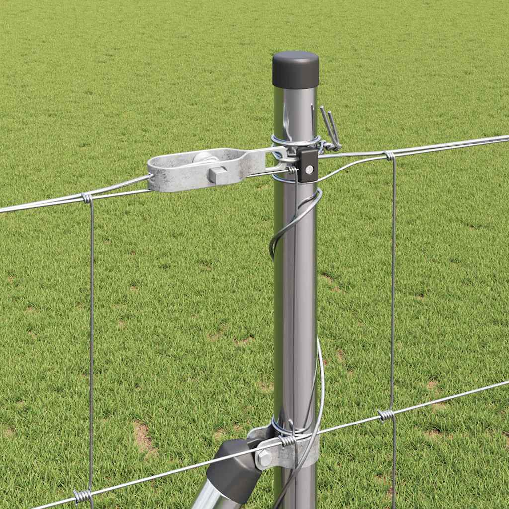 Legelőkerítés Ezüst 50 x 1.4 m Horganyzott acél