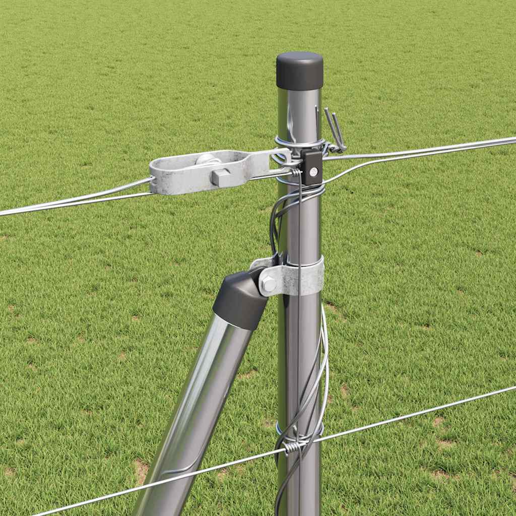 Legelőkerítés Ezüst 50 x 1.5 m Horganyzott acél