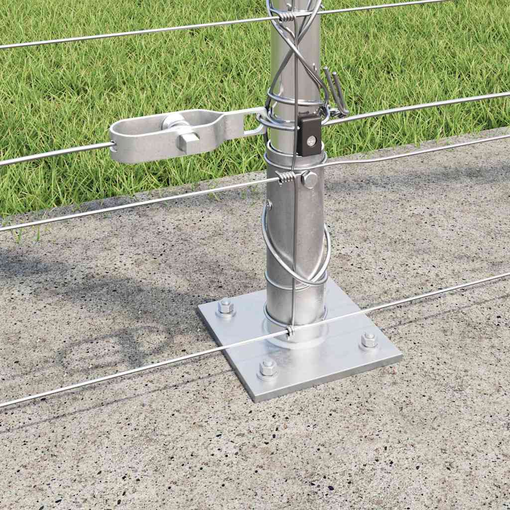 Legelőkerítés Ezüst 50 x 1.6 m Horganyzott acél