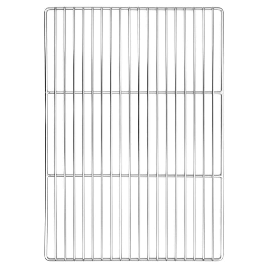 Grill rács Ezüst 50 x 35 cm Rozsdamentes acél