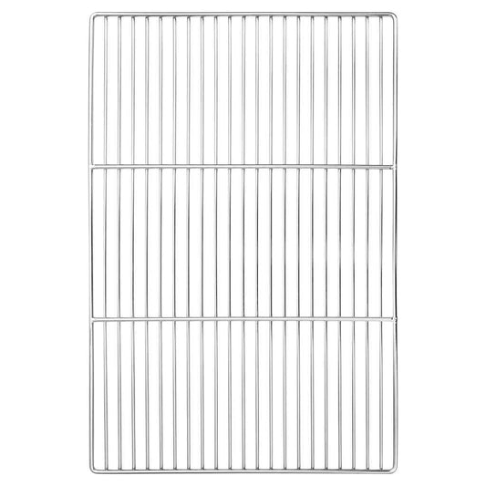 Grill rács Ezüst 60 x 40 cm Rozsdamentes acél