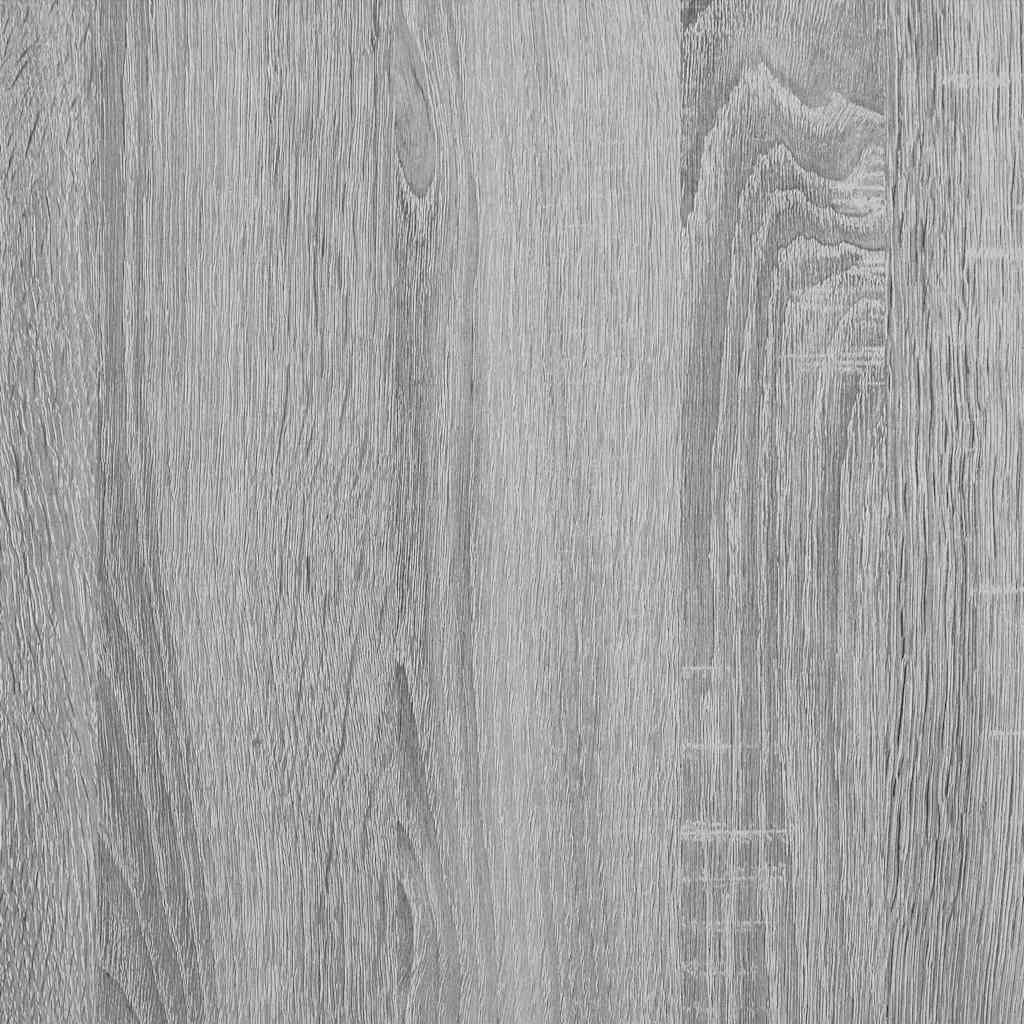 Toalett Tükör Szürke Sonoma 60 x 45 x 18 cm Üveg és mérnöki fa