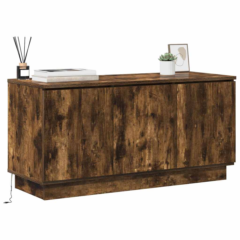 TV szekrény Füstölt tölgy 100 x 38 x 49 cm Faanyag