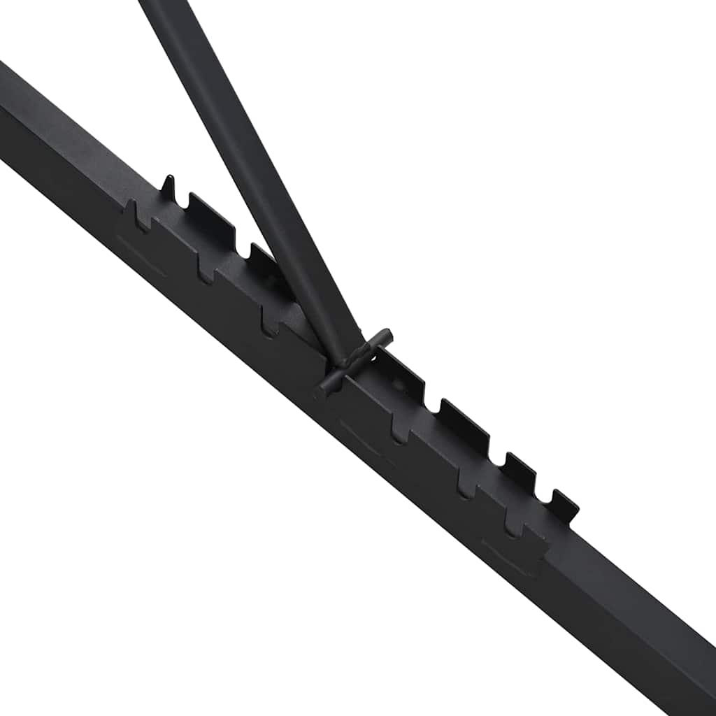 Súly pad Fekete 131 x 41 x 110 cm Acél