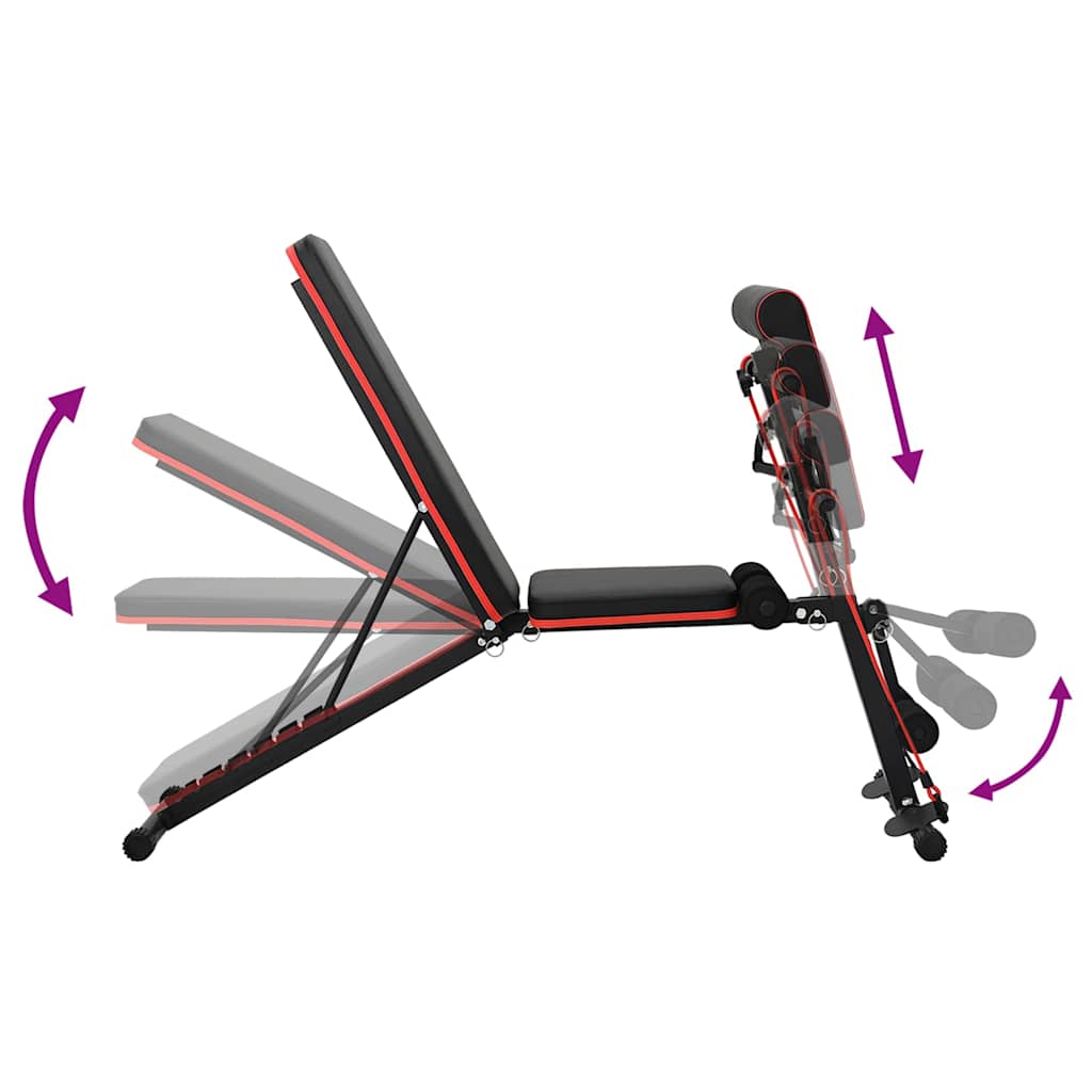 Súly pad Fekete 132 x 54 x 100 cm Acél