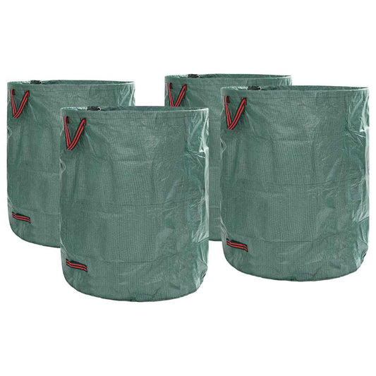 Kerti hulladéktáskák 4 pcs Zöld 79 x 79 x 99.5 cm Polipropilén