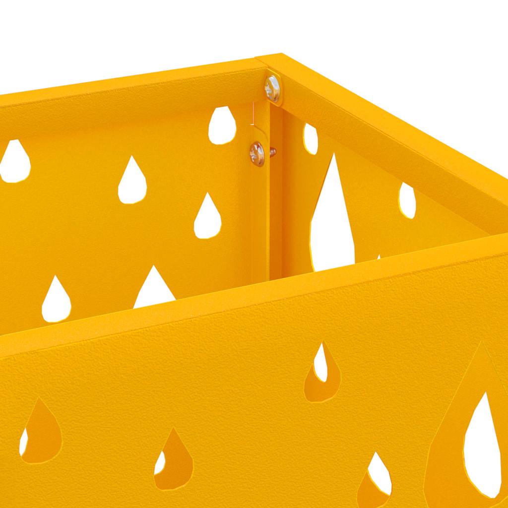 Napernyő Állvány Mustár 15.5 x 15.5 x 49 cm Fém