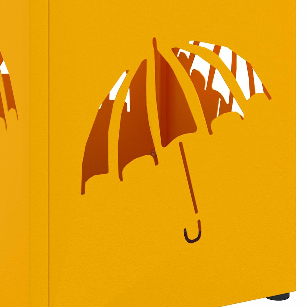 Napernyő Állvány Mustár 15.5 x 15.5 x 49 cm Fém