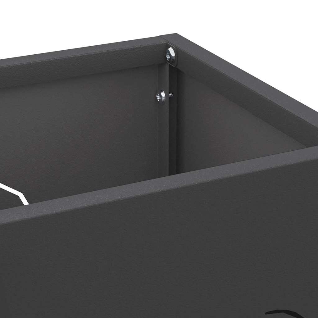 Napernyő Állvány Fekete 15.5 x 15.5 x 49 cm Fém