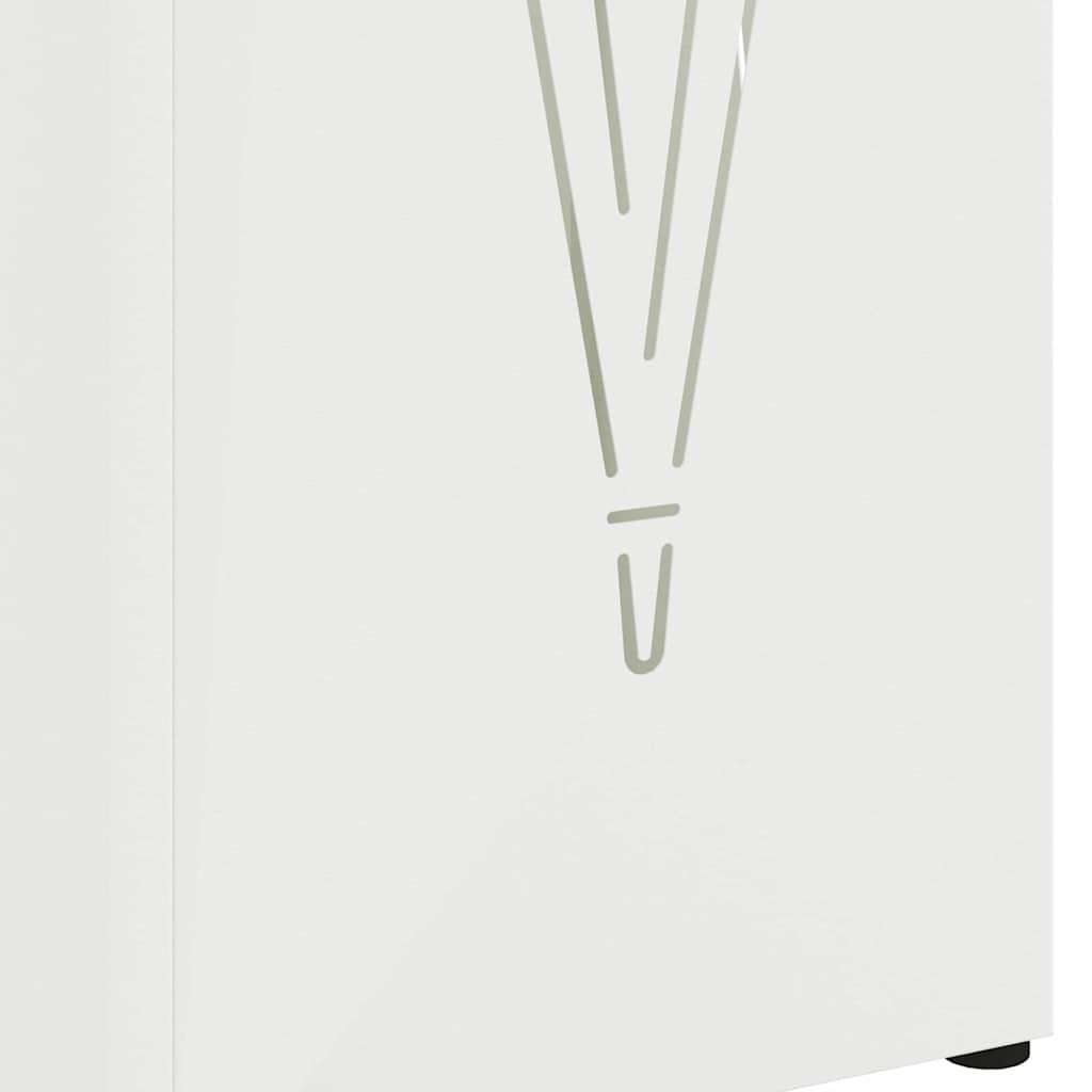 Napernyő Állvány Fehér 15.5 x 15.5 x 49 cm Fém