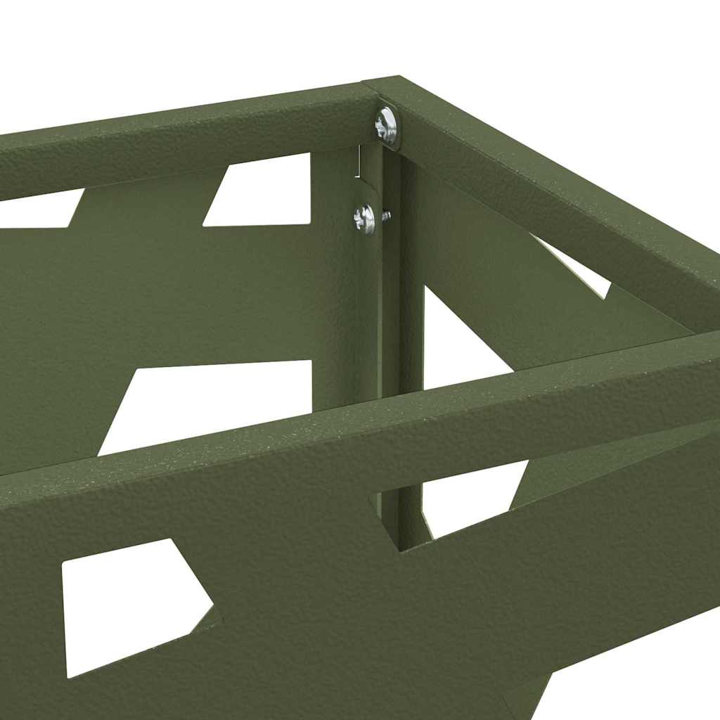 Napernyő Állvány Olívazöld 15.5 x 15.5 x 49 cm Fém