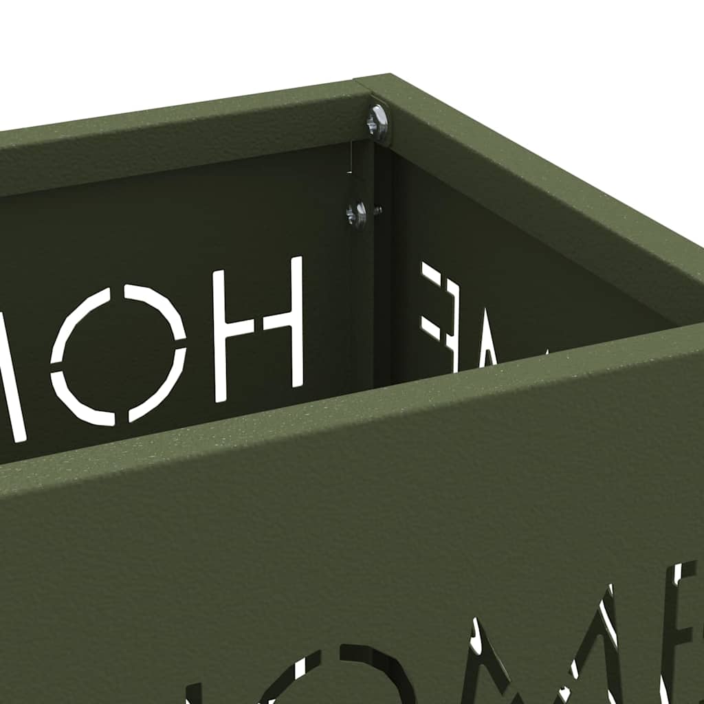 Napernyő Állvány Olívazöld 15.5 x 15.5 x 49 cm Acél