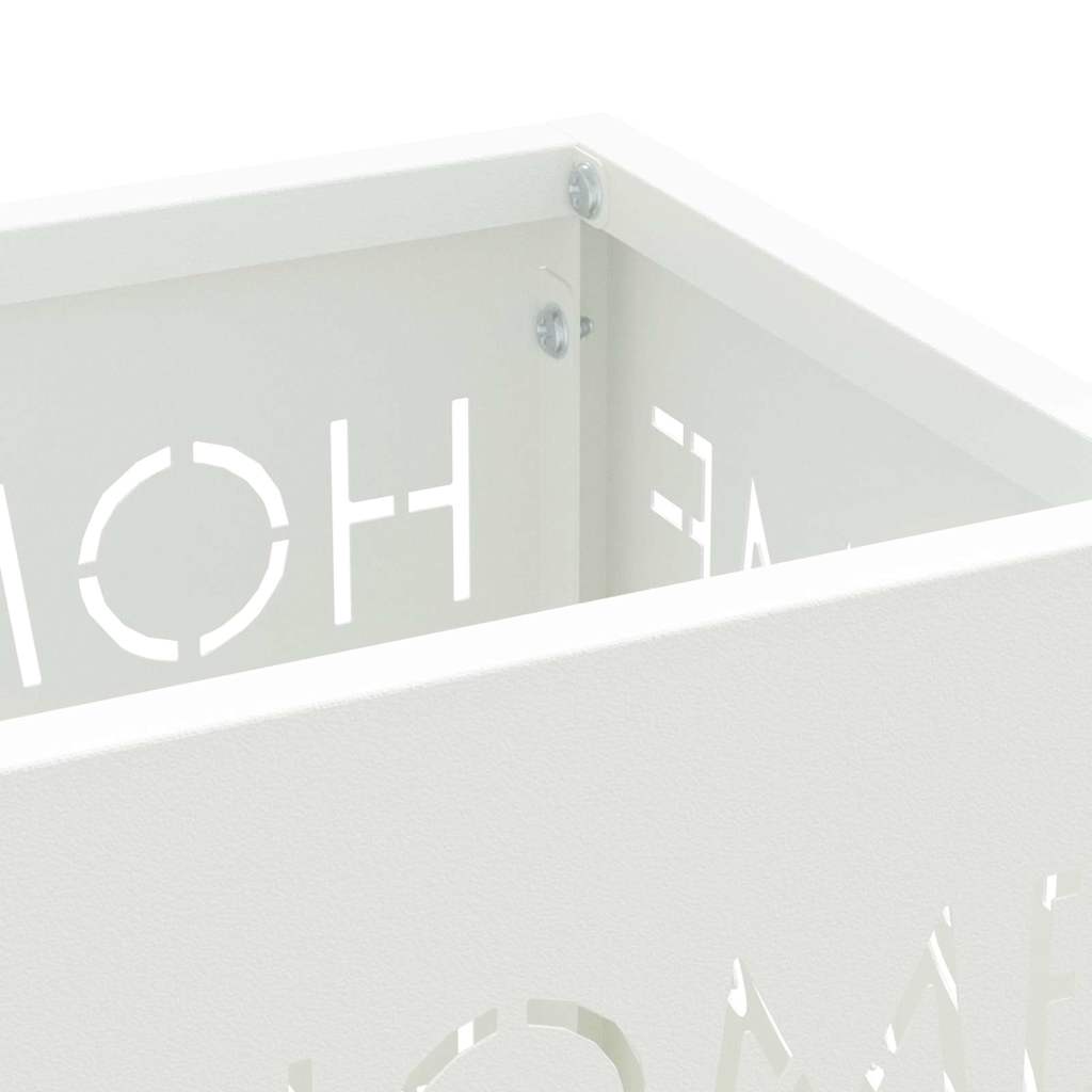 Napernyő Állvány Fehér 15.5 x 15.5 x 49 cm Fém