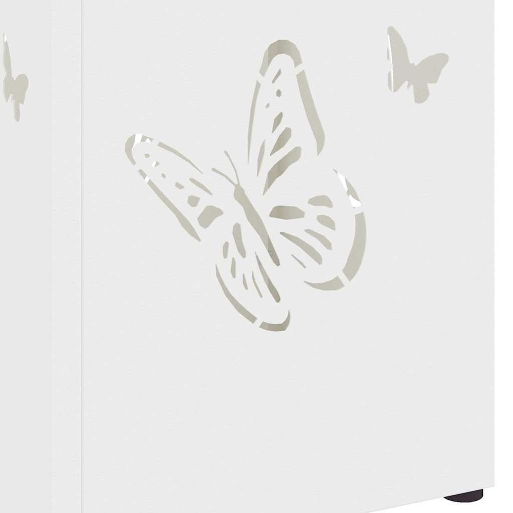 Napernyő Állvány Fehér 15.5 x 15.5 x 49 cm Fém