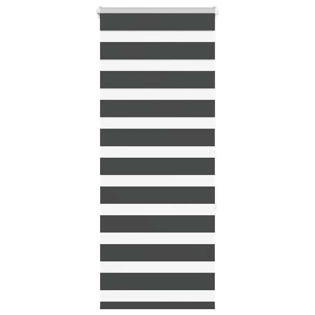 zebrafüggönnyel fekete szövetszélesség 55,9 cm poliészter