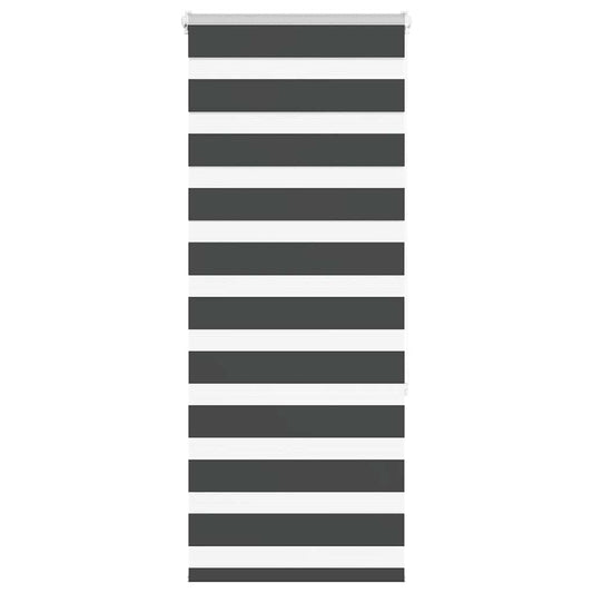 zebrafüggönnyel fekete szövetszélesség 55,9 cm poliészter