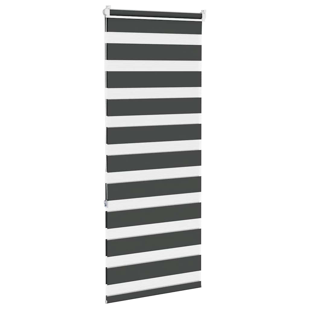 zebrafüggönnyel fekete szövetszélesség 55,9 cm poliészter