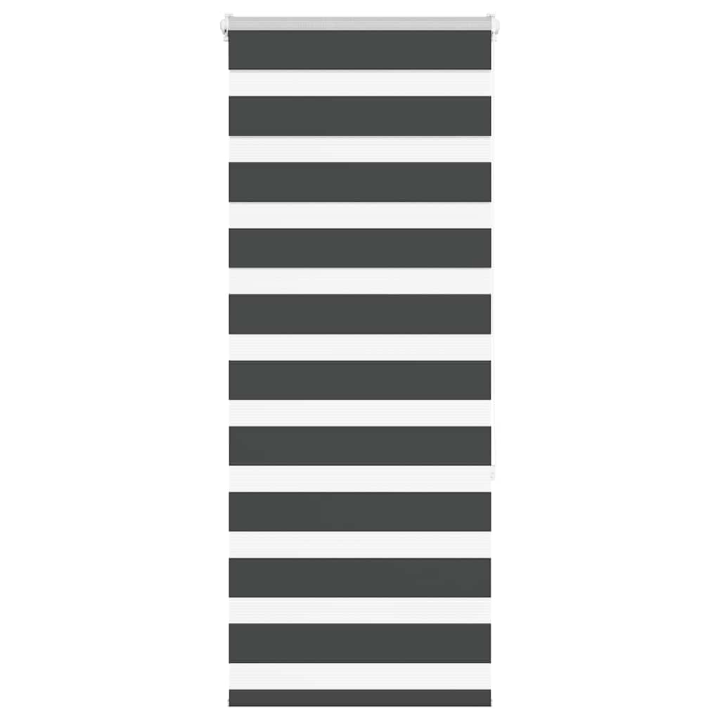 zebrafüggönnyel fekete szövetszélesség 60,9 cm poliészter