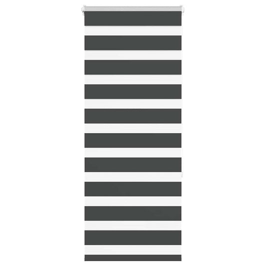 zebrafüggönnyel fekete szövetszélesség 60,9 cm poliészter