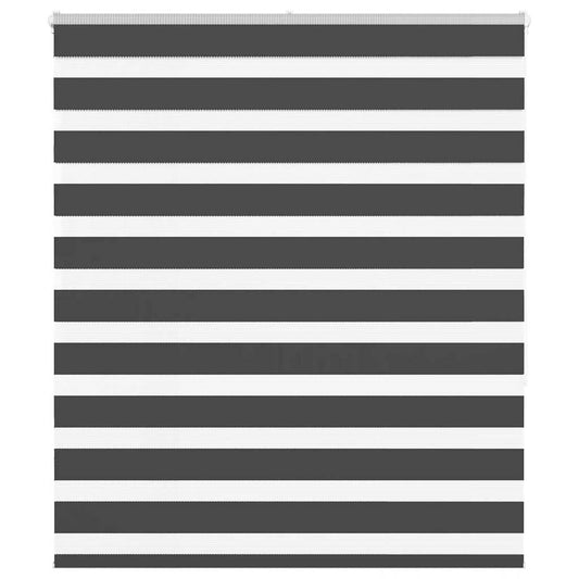 zebrafüggönnyel fekete szövetszélesség 120,9 cm poliészter