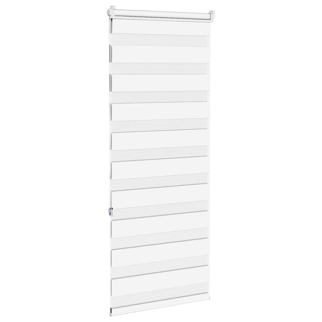 zebrafüggönnyel fehér szövetszélesség 55,9 cm poliészter